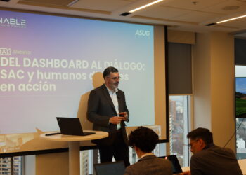 Revive la presentación de ENABLE “Del dashboard al diálogo: SAC y humanos digitales en acción”