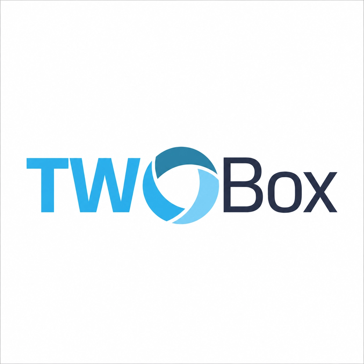 Logotipo minimalista TW Box